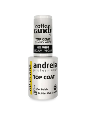 ALL IN ONE COTTON CANDY TOP COAT 01 MILKY WHITE