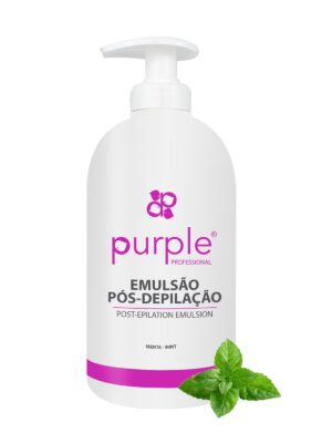 EMULSAO POS-DEPILAÇÃO MENTA 500ML PURPLE P736